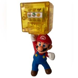 Super Mario Bros Brick 5" Toy McDonald’s Nintendo Figurine 2018. Works
